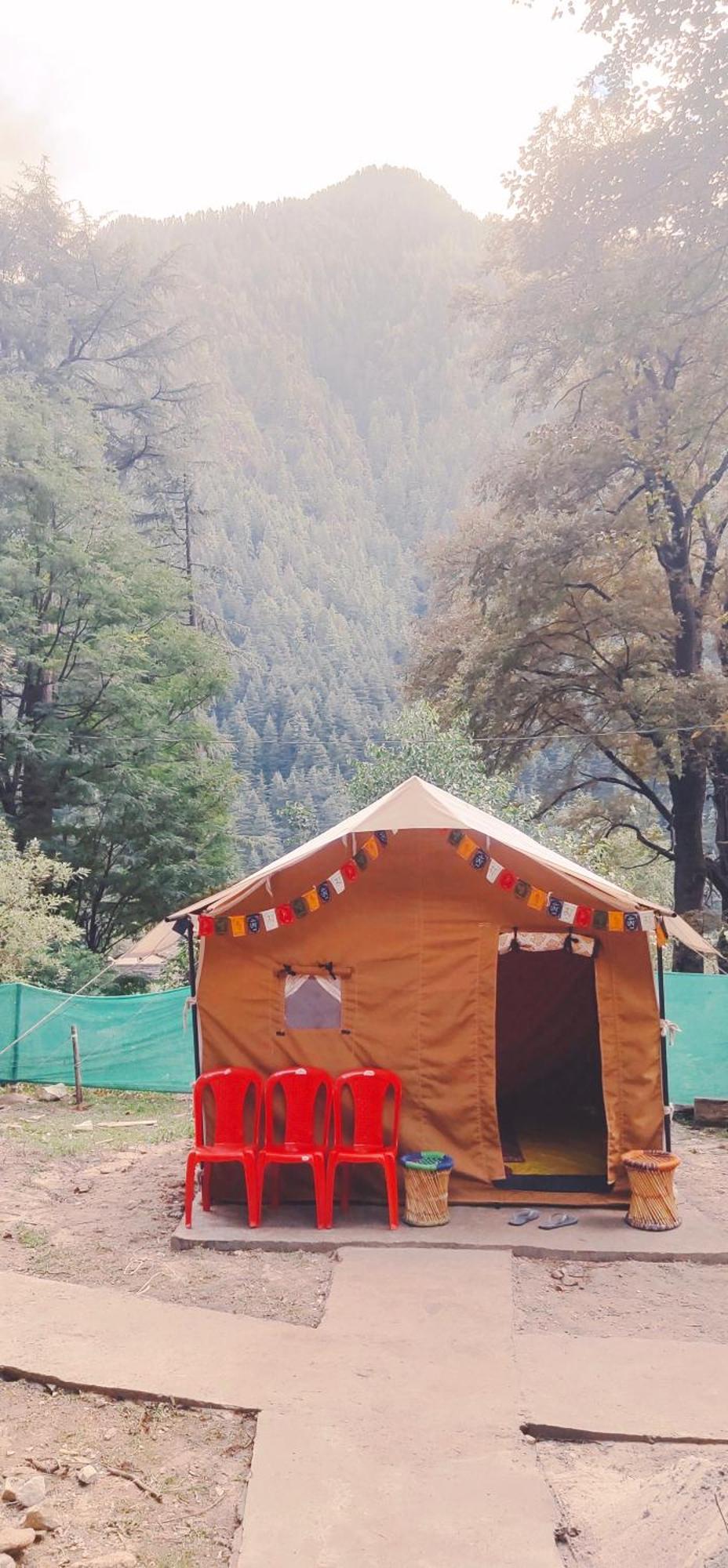 Shanti People Huts & Camp كاسول المظهر الخارجي الصورة